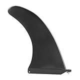 Surfing Watershed Fin, löstagbar PVC Center fena med bas Quick Release Löstagbar Longboard Center Fin 10 tum Center fena för Longboard Surfboard Paddleboard