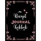 Min recept journal kokbok: Receptbok för egna recept | kokbok att fylla med dina egna recept | Tom receptbok att fylla | - Pocketbok