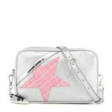 Golden Goose Star leather crossbody bag - silver - One size fits all