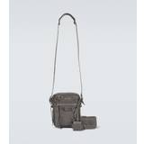 Balenciaga Le Cagole leather crossbody bag - grey - One size fits all