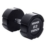Hammer Strength Urethane Dumbbells - Pairs - 60kg