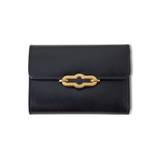 Pimlico compact wallet black super lux calf