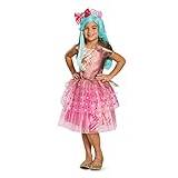 Peppa-Mint Deluxe Shoppies Costume, Pink/Brown, Small (4-6X)
