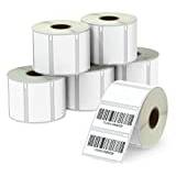 BETCKEY Compatible with Dymo 11354, 57mm x 32mm, LW S0722540, 6 rolls x 1000 Medium Multipurpose Labels, Compatible for Dymo LabelWriter: 310 320 330 Turbo 400 Twin Turbo Duo 450 Twin Turbo Duo SE450