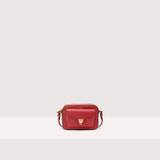Coccinelle Coccinelle Beat Soft Mini Mini Bags_ RUBY The leather is treated with special machines and then tumbled to keep its softness. This is an extremely durable leather that is easy clean and perfect for everyday use.