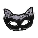 SOIMISS 3 St för katt masker för kattöron flickkläder Halloween kostym cosplay mask maskerad mask klänningar par rollspelsmask aldult smink Fröken pvc