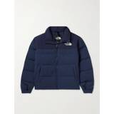 The North Face - 1992 Nuptse Logo-Embroidered Quilted Recycled Ripstop Down Jacket - Men - Blue - S