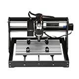 CNC 30 * 18 Pro Router Kit GRBL Control 3 Axis Offline Controller 80W Laser Module Engraver Plastic Leather Acrylic Copper Soft Metal Wood Carving Milling Cutting Engraving Machine XYZ WorkingJIANNI