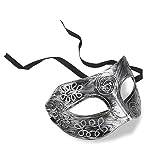INOOMP Halloween Mask Maskerad Mask För Män Och Kvinnor Maskerad Dräkt Ögonmask Unisex Cool Vuxen Grekisk Romersk Fighter Maskerad Mask För Fancy Dress Ball/Maskerad Ball/Halloween