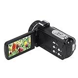 4K Ultra HD Digital Videokamera med 18x Digital Zoom och WiFi, 3 Tums IPS Färgpekskärm, PC- Videoinspelning Fotografi Bärbar DV för Mikrofilmsfotografering,