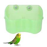 Green Mountable Feeder 4.53x3.15x2.76inch for Small Pets