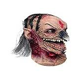 Ghoulish Productions - Harwitch mask, Nightmare Makers Line, Robust latex tillbehör, handmålade, Halloween, Carnival Parade, Kostymfest, En storlek vuxen