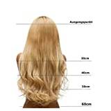 hair 2heart Clip in Extensions – 60 cm längd – 130 g hårvikt – slät – hårdel, optisk som mänskligt hår – 4/22