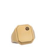 Square Chevalier Ring 5 Gold