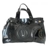 Armani Jeans Patent leather tote