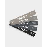 RDX Sports Latex Resistance Bands Set - Basic - Standard Size / Gray