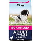 EUKANUBA Adult Medium Breed Torr Hundfoder, 15 kg