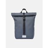 Sandqvist Kaj Rolltop Backpack (Organic/Recycled) - Dark Slate/Navy Blue