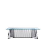 Driade - Anapo Table 250x105 cm Glass Top/Black Painted Steel - Matbord