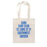 LSC - Full Adress Tote Bag - Off White, Lund Surf Club