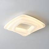 LED Minimalist Creative Cookie Pendellampa i vardagsrummet, taklampa i modern krämstil, enkel fläktlampa i sovrummet, taklampor (färg: taklampor)