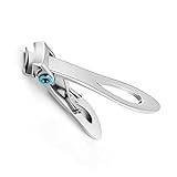 YTUGUNB Nagelklippare Stainless Steel Nail Clippers Cutter Trimmer Manicure Scissors Thick Hard Toenail Fingernail Pedicure Tools (Color : Silver)
