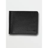 Evers Leather Wallet - Black - BLACK / O/S