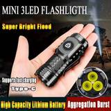 1 Super Powerful Rechargeable Floodlight Suitable For Outdoor Camping, Fishing, Hunting, Mountaineering, And Adventure Emergencies
