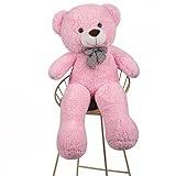 FAVOSTA Jätte nallebjörn XXL nallebjörn 110 cm teddybjörn rosa plysch djur