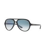 Ray-Ban Cats 5000 RB4125 601/3F Black/Blue Gradient