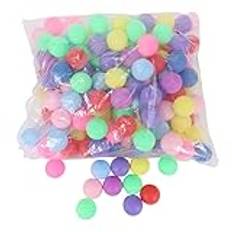 Myhoomowe 150 st/pack färgade pingisbollar 40 mm underhållning bordtennisbollar blandade färger ölpong bollar spel