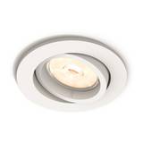 PHILIPS DONEGAL RECESSED 1XNW SPOTLIGHT, WHITE