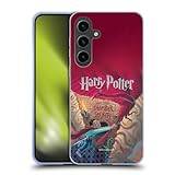 Head Case Designs Officiellt Licensierade Harry Potter Hemligheternas kammare Litterära omslag Mjuk Gel Fodral Skal Kompatibelt med Samsung Galaxy S24+ 5G