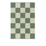 Kasthall - Checkerboard Icon, 200x300cm, Grey Pear 350 - Mönstrade mattor