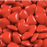 Røde chokolade hjerter 2,5 kg