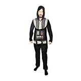 Disney Star Wars Darth Vader Adult One Piece Costume (S/M) Black
