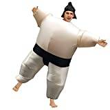 Nabila Uppblåsbar kostym för vuxna, uppblåsbar sumo-kostym för halloween, Sumo-ringare, uppblåsbar sumo-kostym för vuxna, uppblåsbara kostymer för vuxna