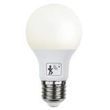 LED-LAMPA E27 A60 SENSOR OPAQUE, 8,3W (60W) 2700K, skymnings/rörelsesensor