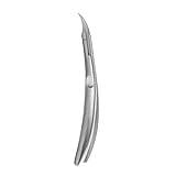 MZAPIOU Nagelklippare Nail Cutter Cuticle Nippers Profesional Ingrown Toenail Scissors Removal Stainless Steel Nail Clipper Pedicure Tool (Color : Silver)