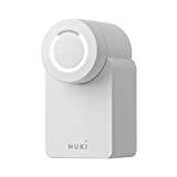 Nuki Smart Lock 3.0, smart dörrlås utan konvertering, retroadapterbart elektroniskt lås, digitalt lås med automatiskt lås, vit