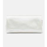 Jimmy Choo Xandra Small embellished satin clutch - brown - One size fits all