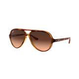 Ray-Ban Cats 5000 RB4125 820/A5 Light Havana/Pink Gradient Brown