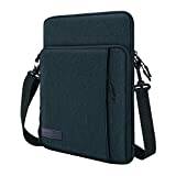 MoKo 12.9 Inch Tablet Sleeve Bag Carrying Case with Pockets Fits iPad Pro 12.9 2021/2020/2018/Pro 12.9 2017/2015,Surface Laptop Go 12.4",Galaxy Tab S8+ 12.4", Indigo