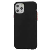 "Solid Silicone Case Apple iPhone 11 Pro" Black