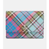Vivienne Westwood Tartan faux leather wallet - multicoloured - One size fits all