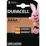 Duracell AAAA-batteri 1,5 volt, 2 st