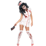 Womens Possessed Zombie Nurse Costume - Medium