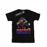 Marvel Girls Avengers Infinity War Rocket Character T-shirt i bomull