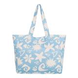 Roxy Anti Bad Vibes Printed 24L Large Tote Bag - Clear Sky Cool Character