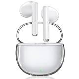 Hörlurar trådlösa för iPhone 14 Pro Max 13 12 11, stereo HiFi-hörlurar Bluetooth 5.3 med ENC mikrofon, trådlösa headset sport för Pixel 7a 6a Samsung A34 A54 Galaxy S23 S22 Ultra A33 A53 iPad